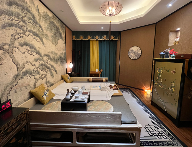 上海长宁足疗减压会所环境展示（二）一种真挚的艺术生活态度